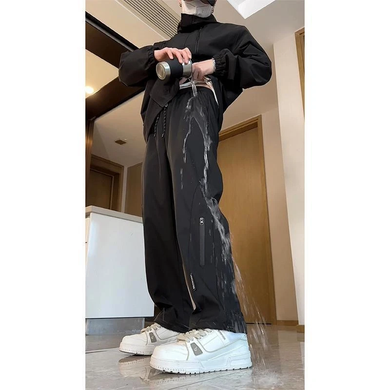 三防暴雨级防水冲锋裤男夏季速干户外运动登山裤子美式机能工装裤