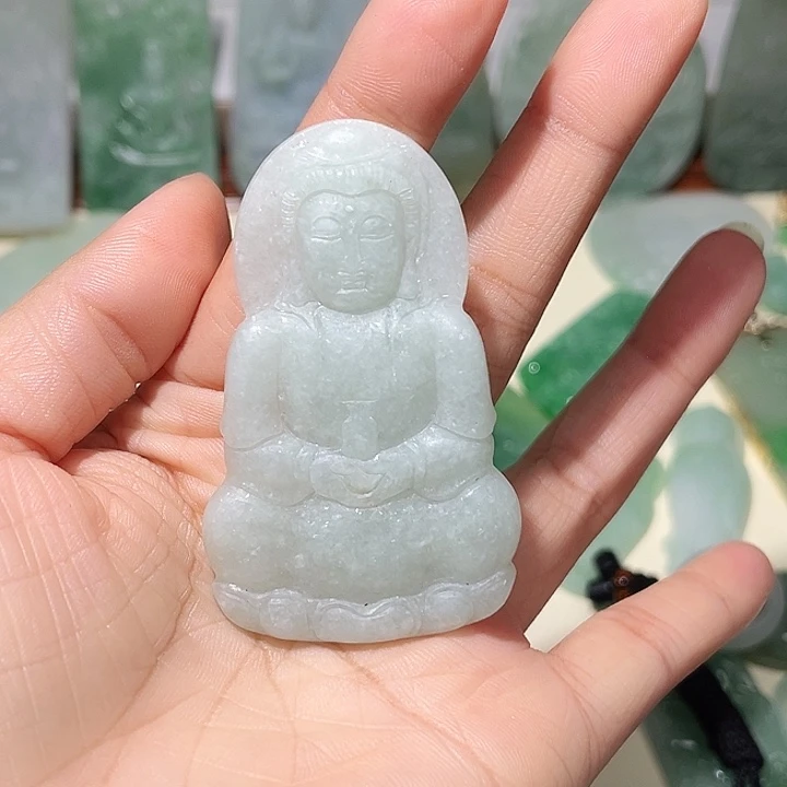 威***威未镶嵌定制翡翠天然翡翠