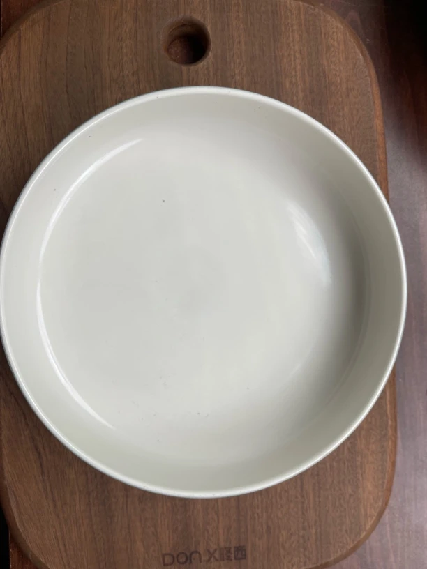 411浅色家用陶瓷菜盘蒸蛋盘