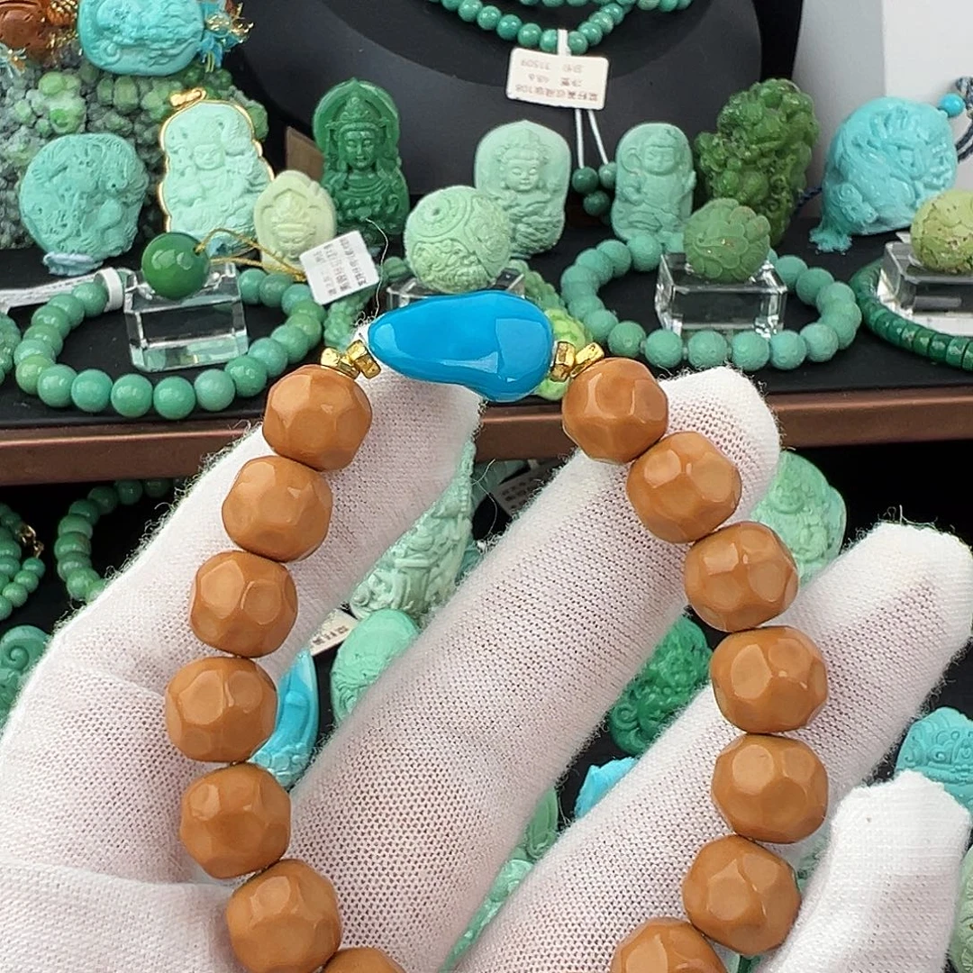 绿松石未镶嵌绿松石主播万丽