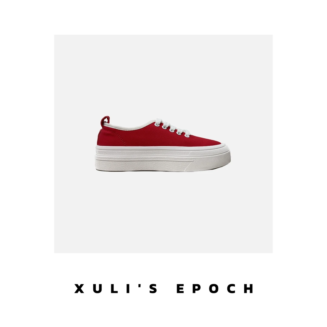 XULI'S EPOCH彩虹帆布休闲鞋系列·发回来拉黑·736-3