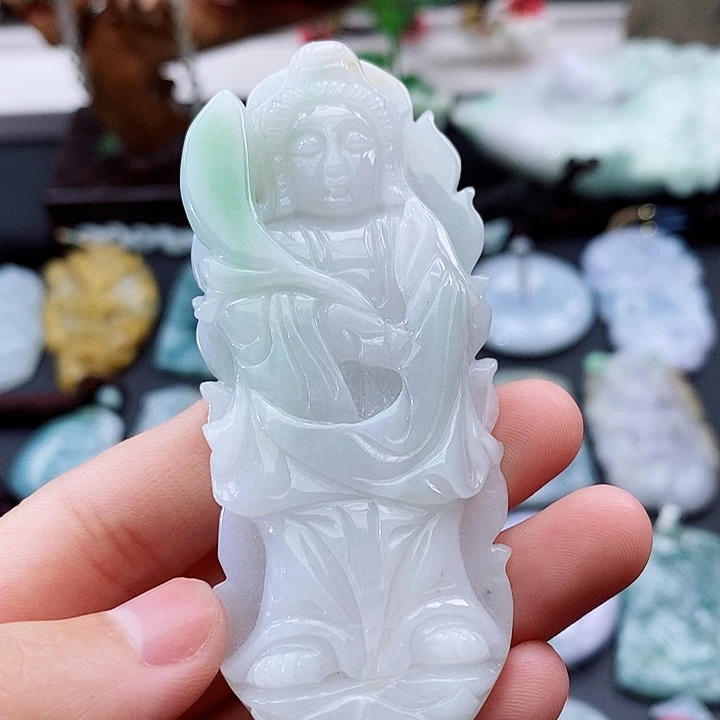 颈饰未镶嵌翡翠G****瑾缅甸翡翠a货