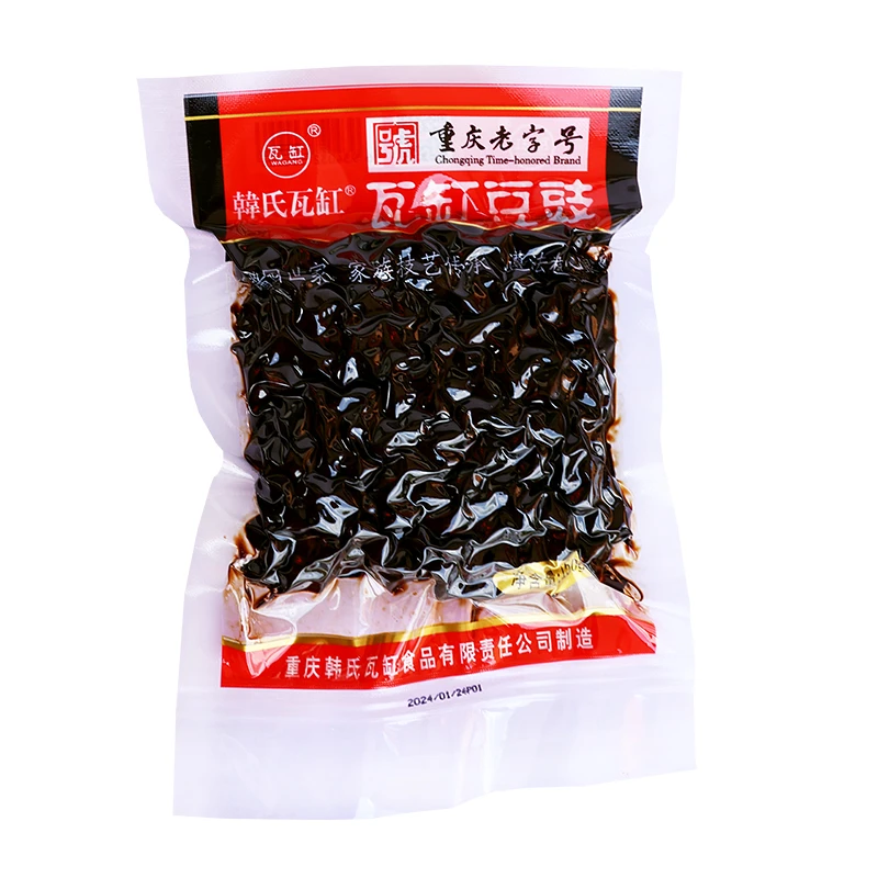 韩氏瓦缸150g瓦缸重庆豆豉拌饭 蒸鱼回锅肉传统发酵