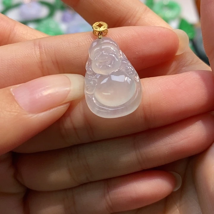 颈饰未镶嵌翡翠吊坠