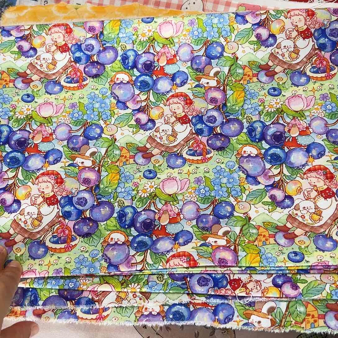 棉一米价纯棉8安帆布1.5米宽果子块