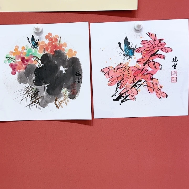 国画代瑞雷老师朵