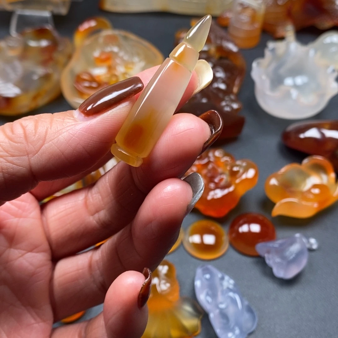 玛瑙/玉髓未镶嵌颈饰