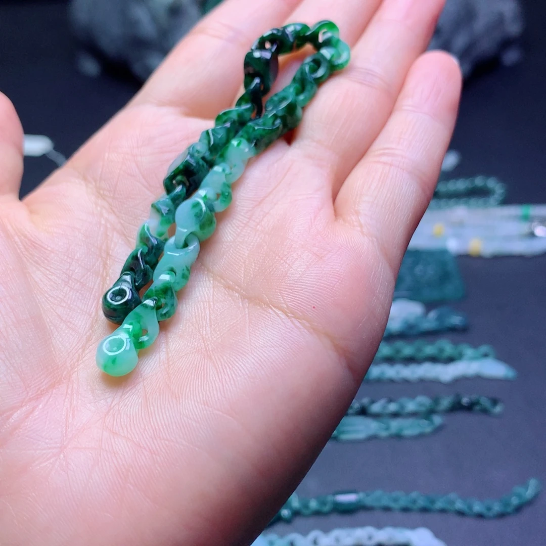 婧***儿定制翡翠未镶嵌翡翠