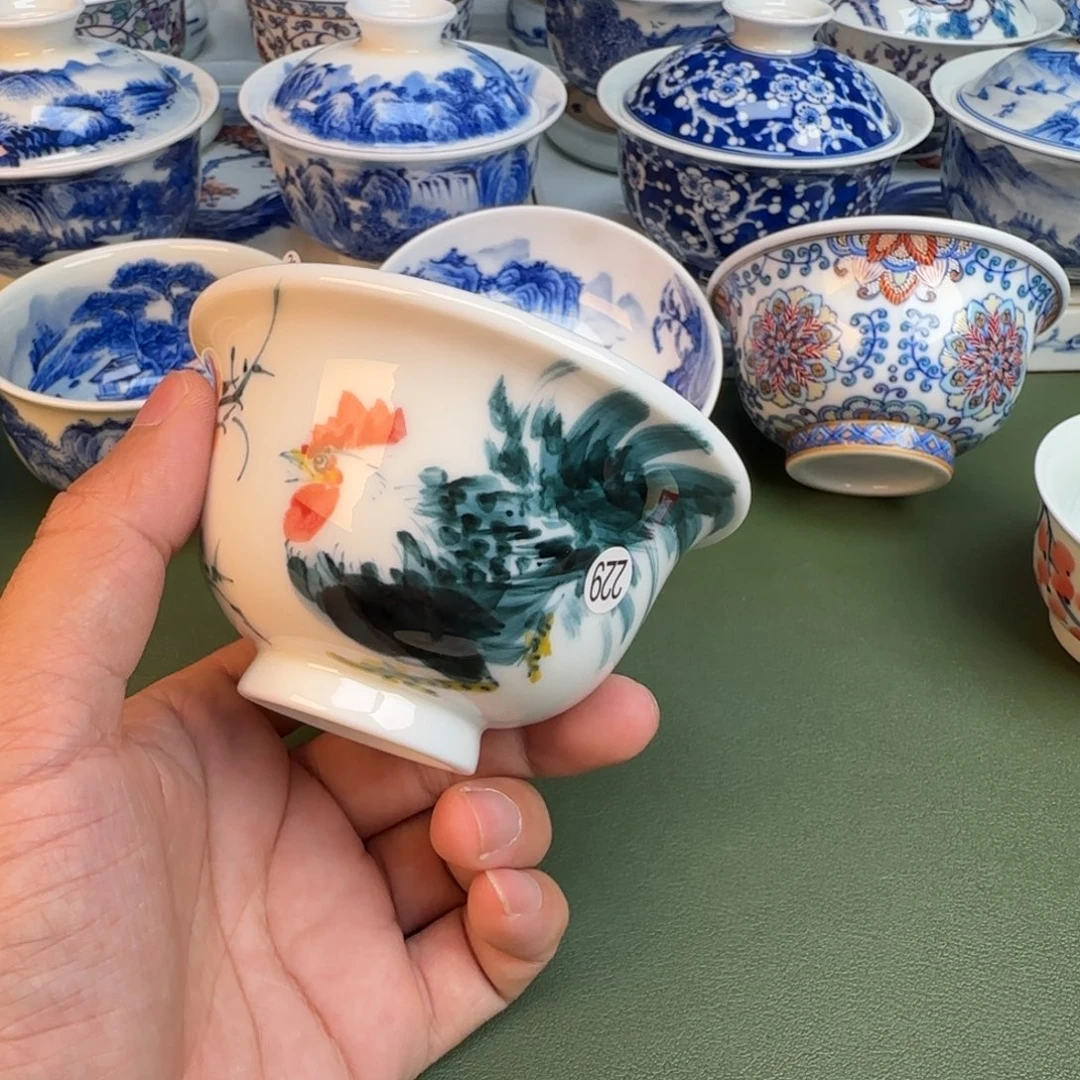 纯手工纯手绘茶具22