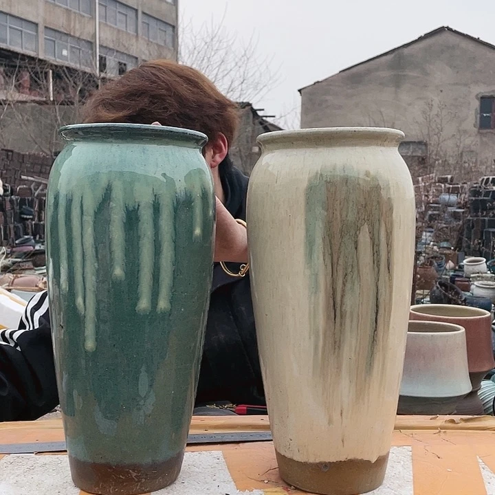 无铅玻璃宜兴紫砂花盆