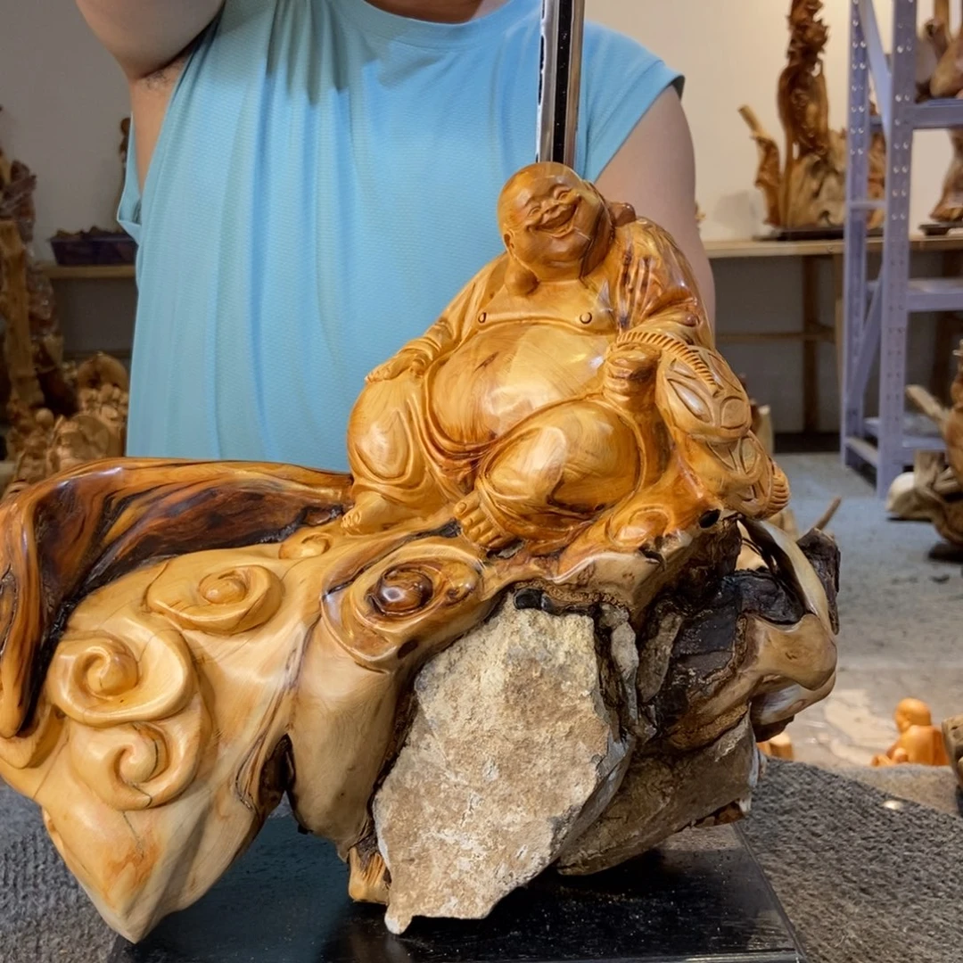 柏木（崖柏）太行崖柏根雕摆件