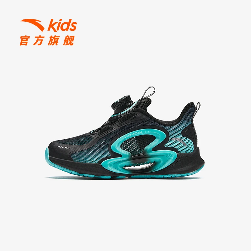 安踏儿童男小童跑鞋2025夏新款透气防滑耐磨儿童轻便跑步运动鞋子