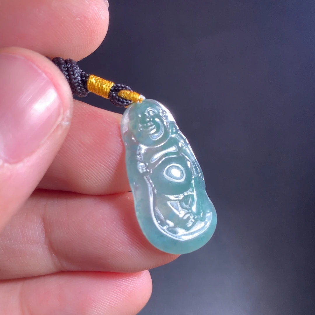 翡翠未镶嵌颈饰天然A货翡翠时尚气质女款吊坠挂坠