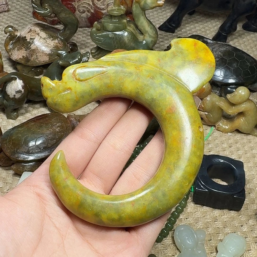 白玉菩提吊坠挂件