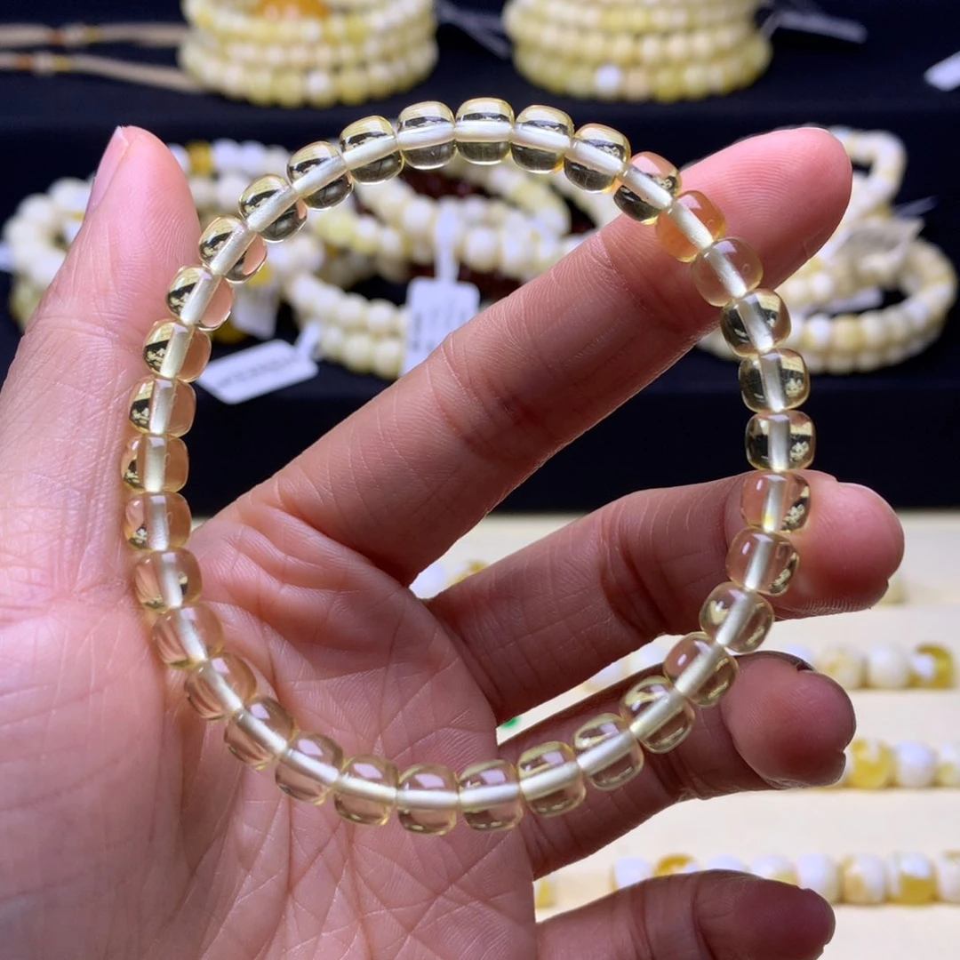 琥珀裸石未镶嵌6毫米