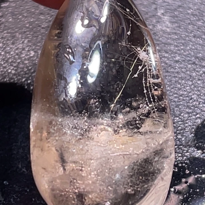 猎***哥未镶嵌颈饰发晶钛晶