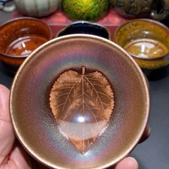 茶盏建盏主人杯茶壶盖碗品茗杯