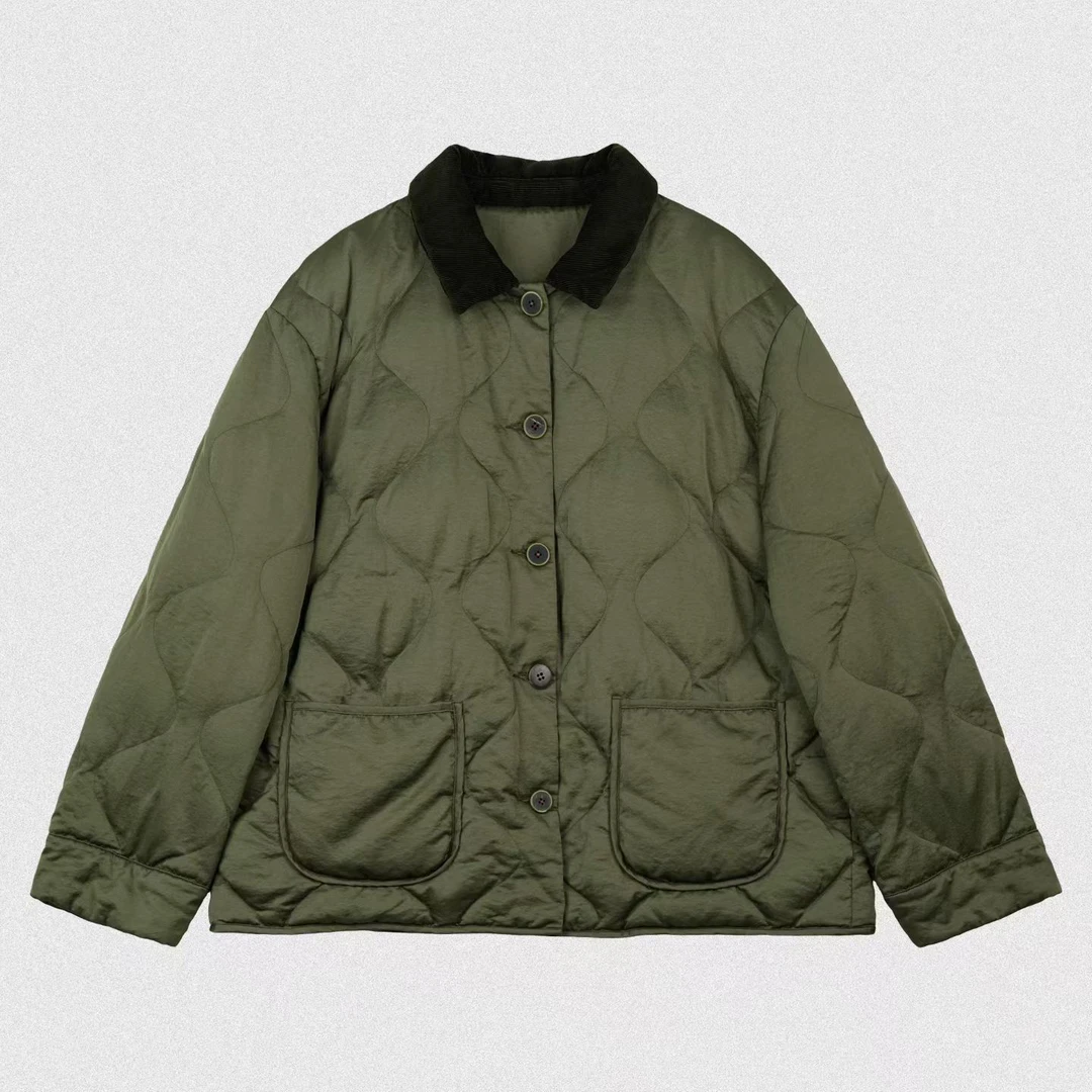 【云雾里】6562高定百搭短款羽绒外套