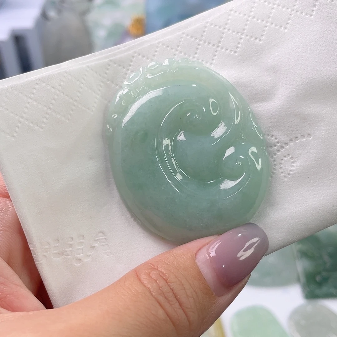 吊坠(不含链)未镶嵌翡翠1