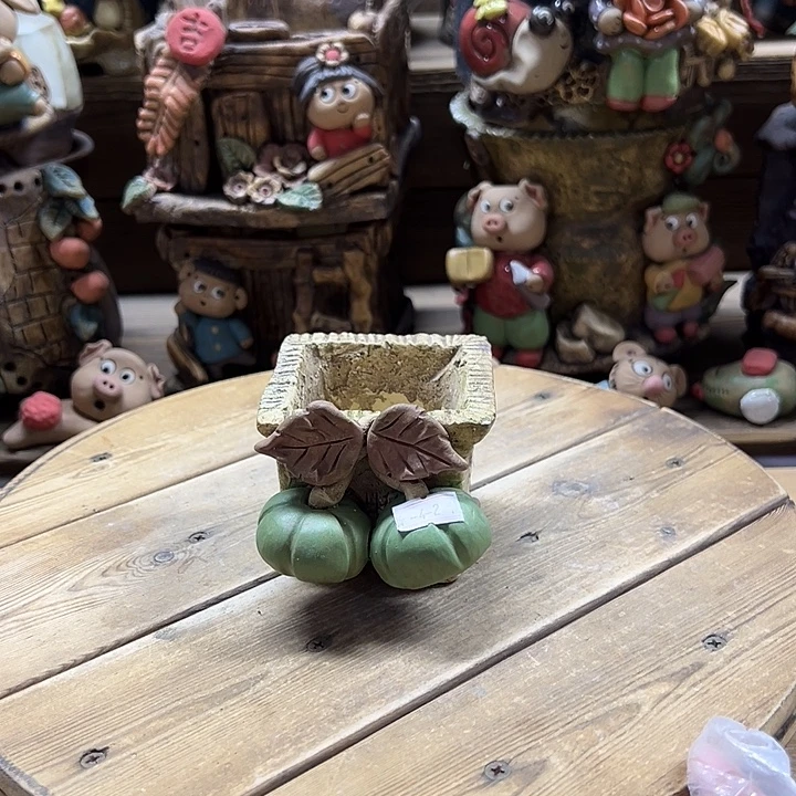 嘻哈多肉花盆百搭