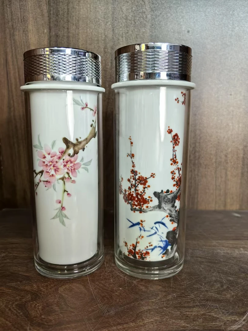 B10景德镇制陶瓷杯一对