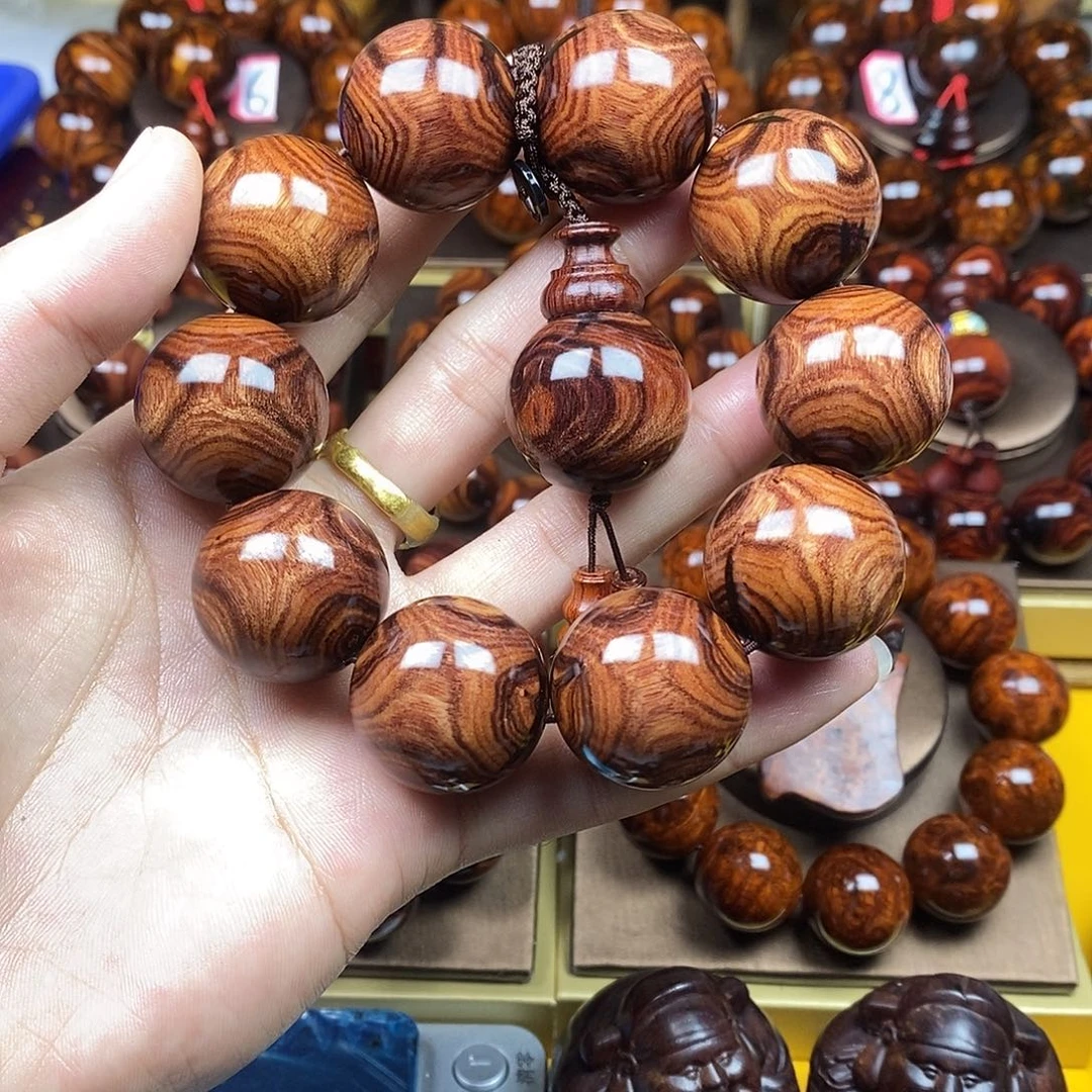 黄花梨/降香黄檀B****?黄花梨手串2.5