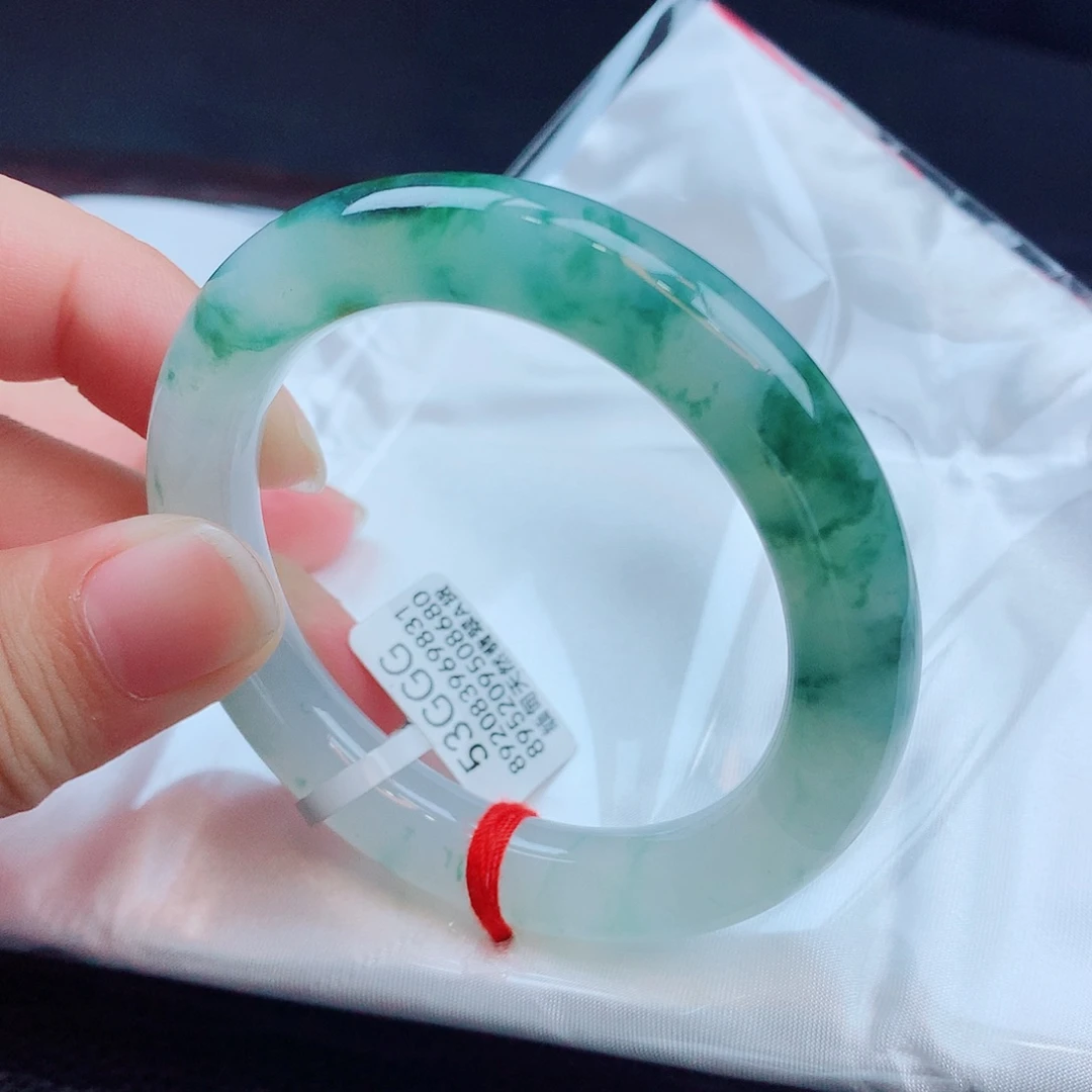 翡翠未镶嵌手镯天然缅甸翡翠A货手镯