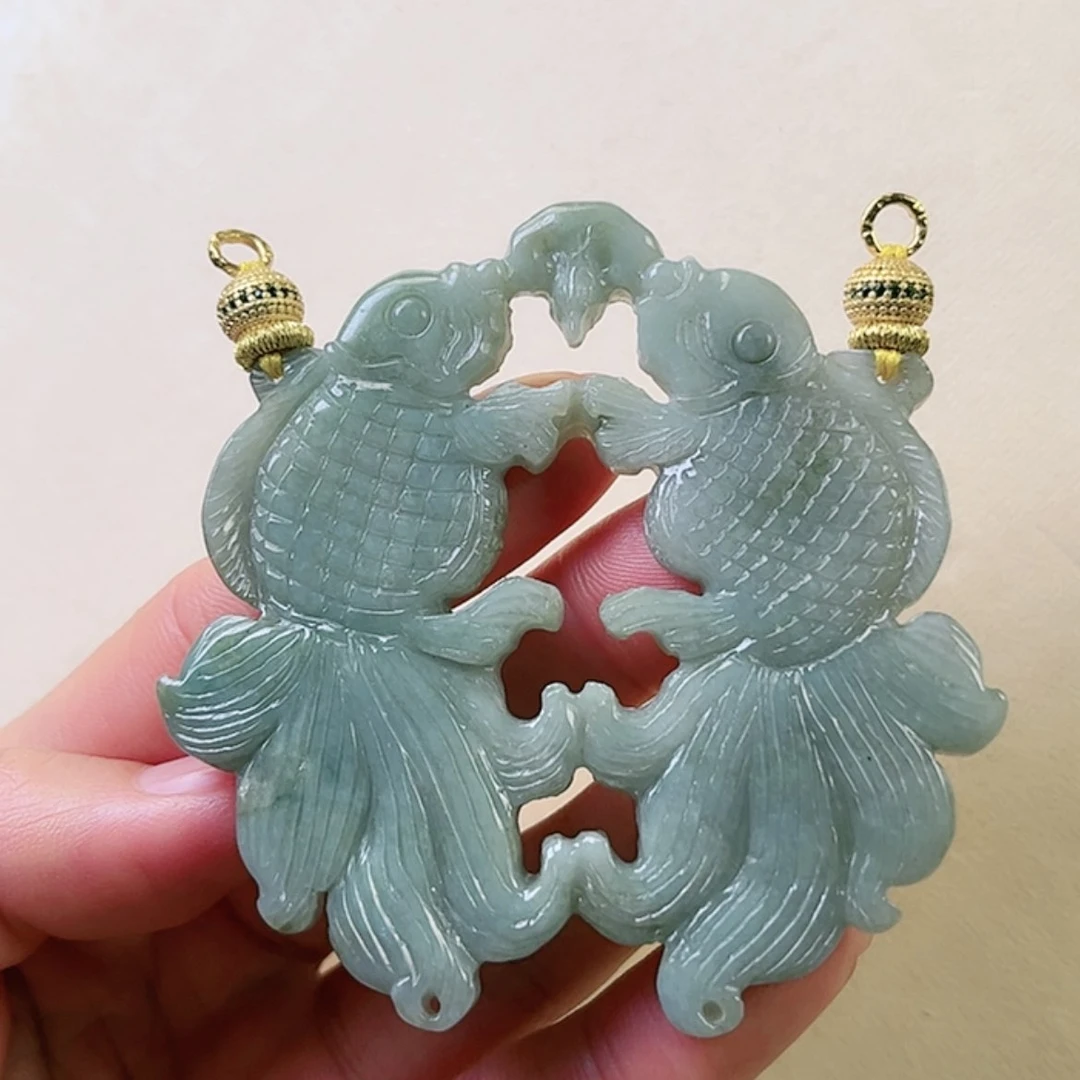 【闪购商品】翡翠颈饰未镶嵌挂件