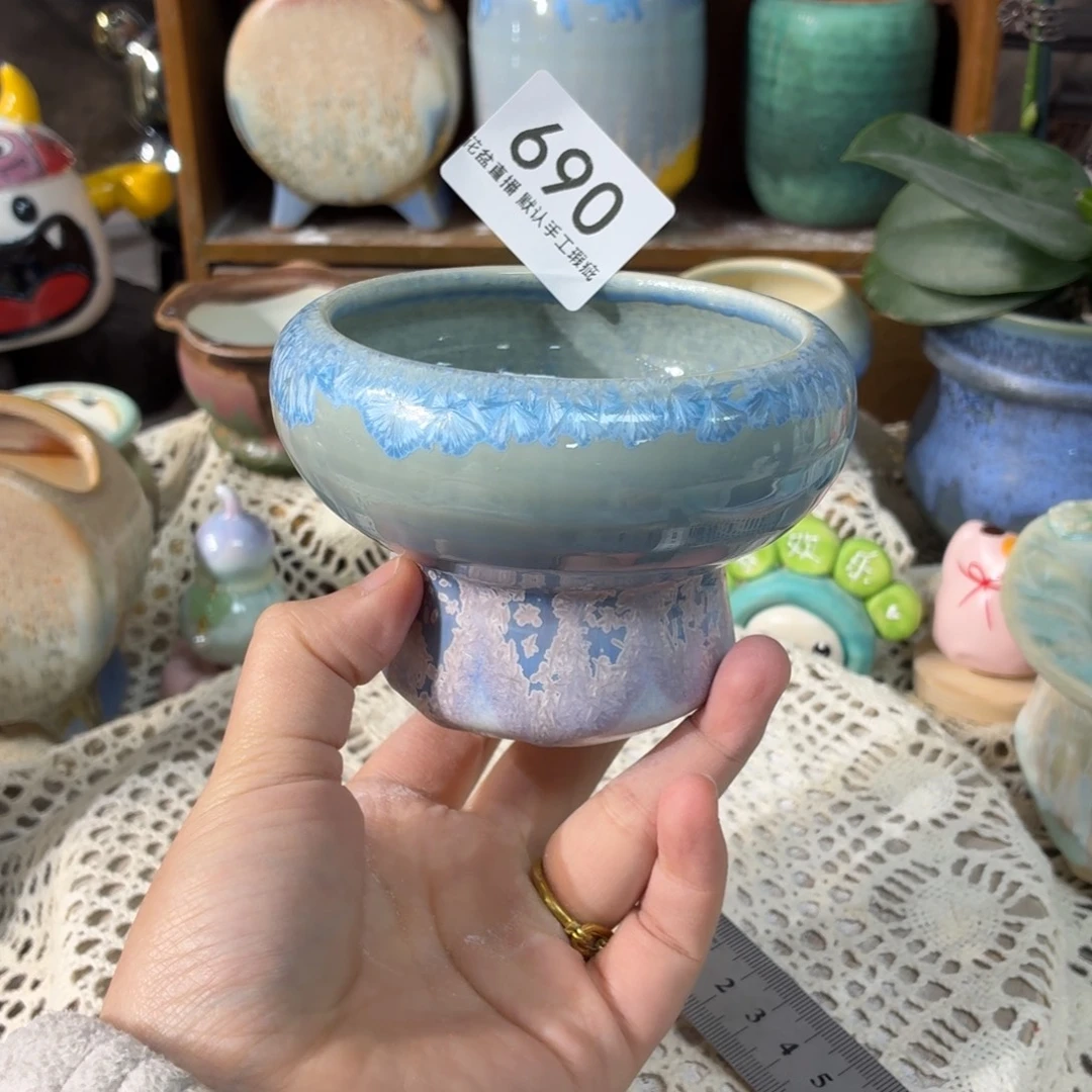 景德镇陶瓷花盆艺术