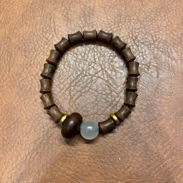 80011黄花黎手串【无礼盒】