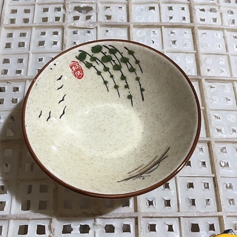 微瑕、不能明火,口径15高度6,4个斗笠碗