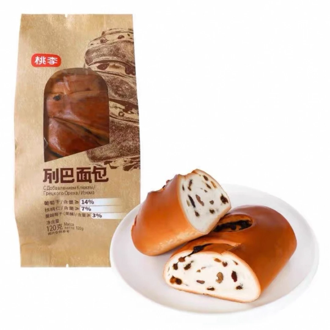 桃李 列巴面包120g/袋