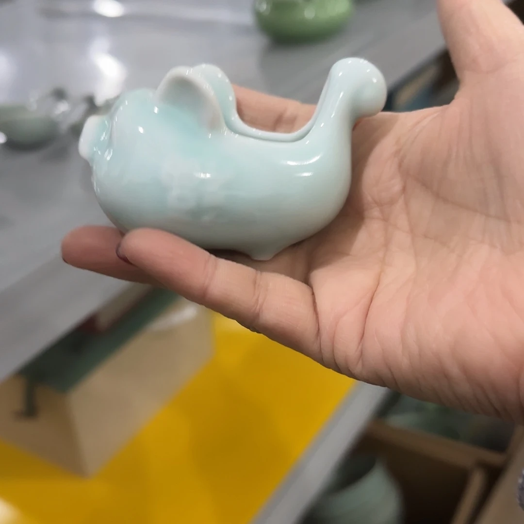 龙泉云间青瓷小米茶器