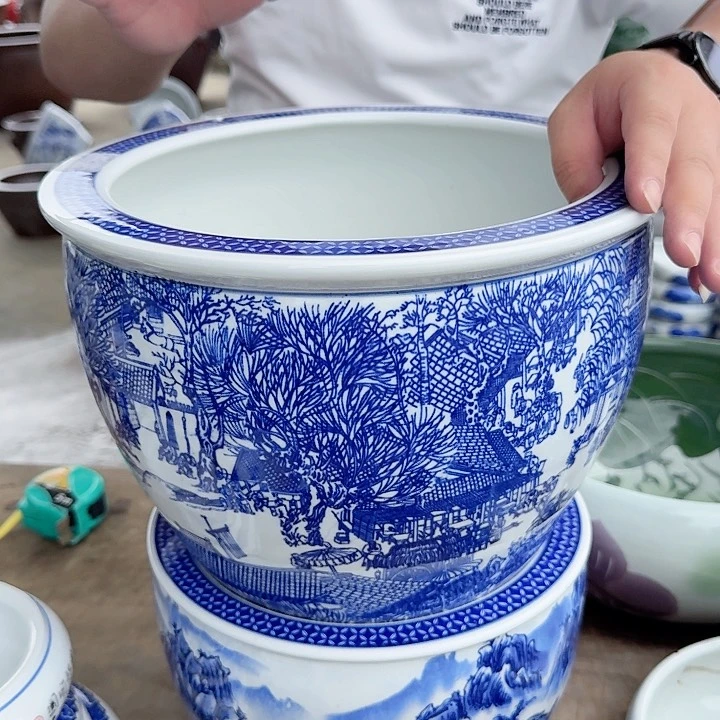 瓷片直径30厘米高度20厘米…………