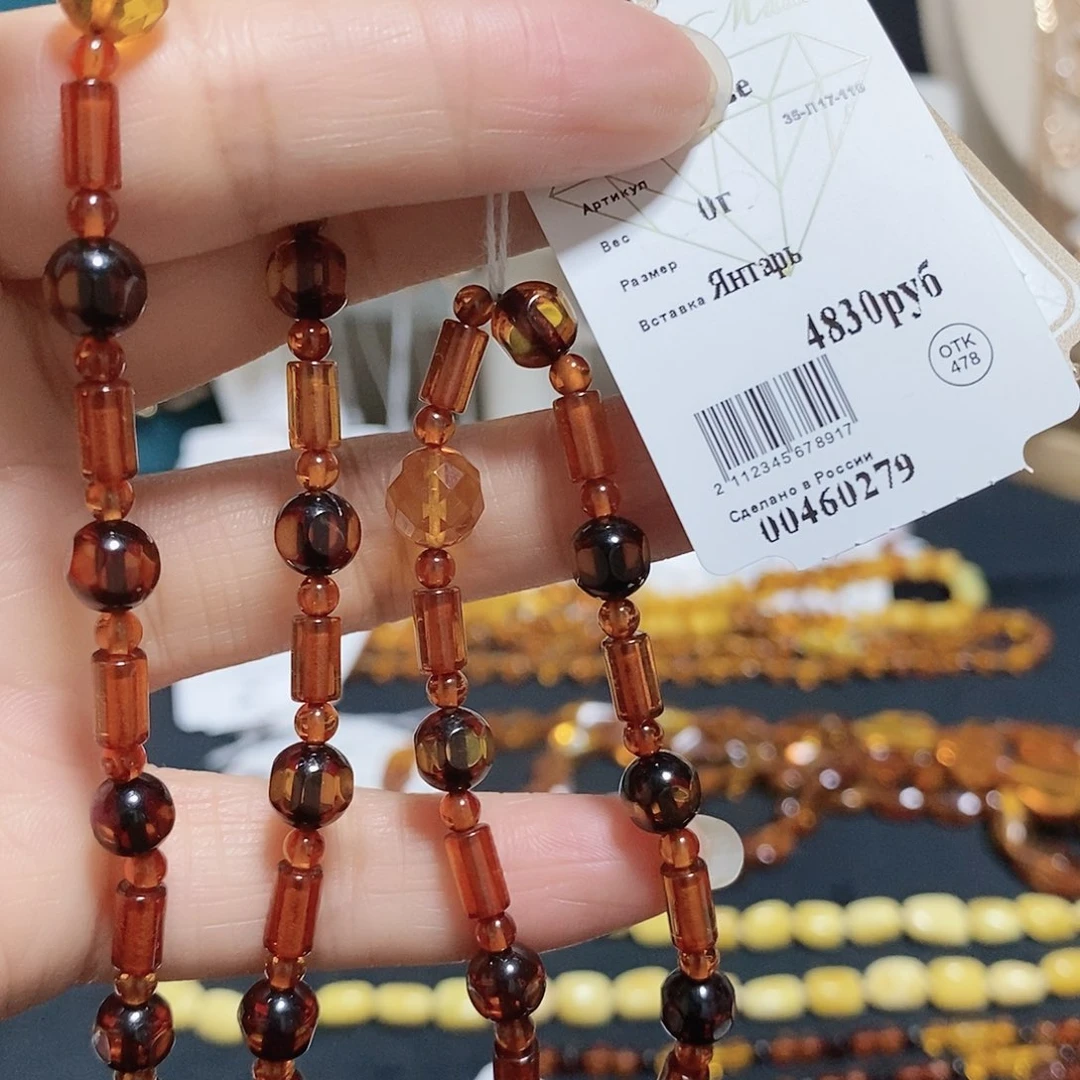 足银羽毛刻面项链