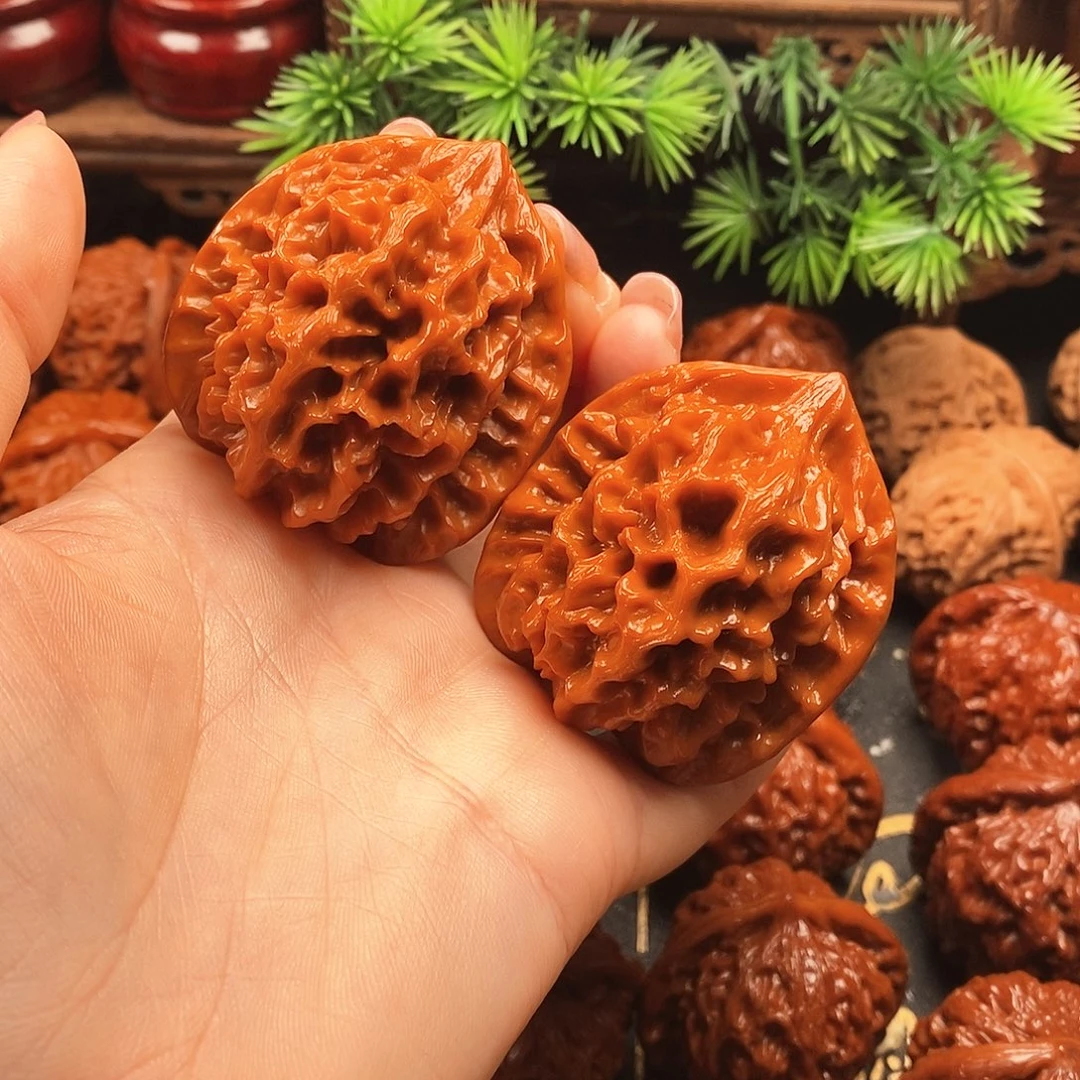 文玩核桃把件帝王