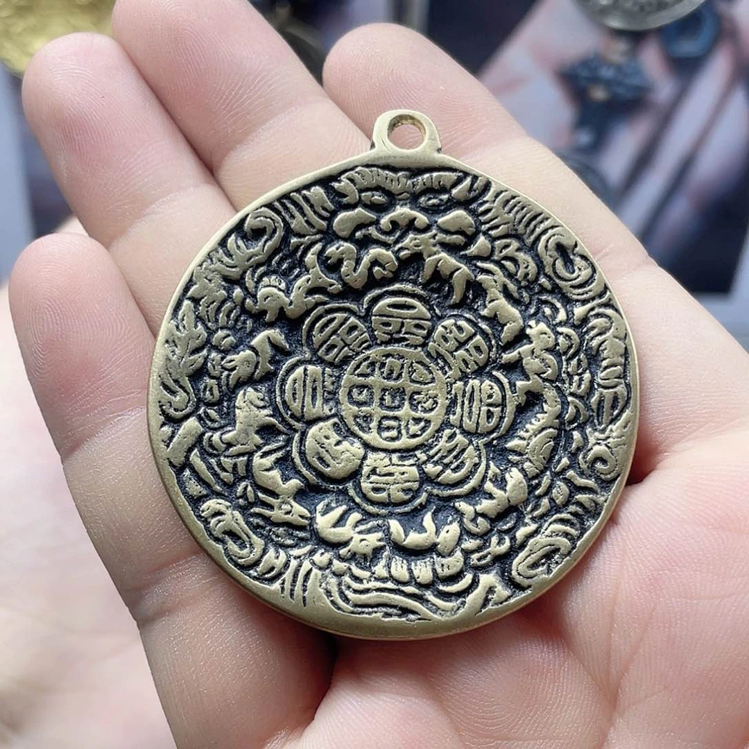 天铁憨熊九宫八卦牌