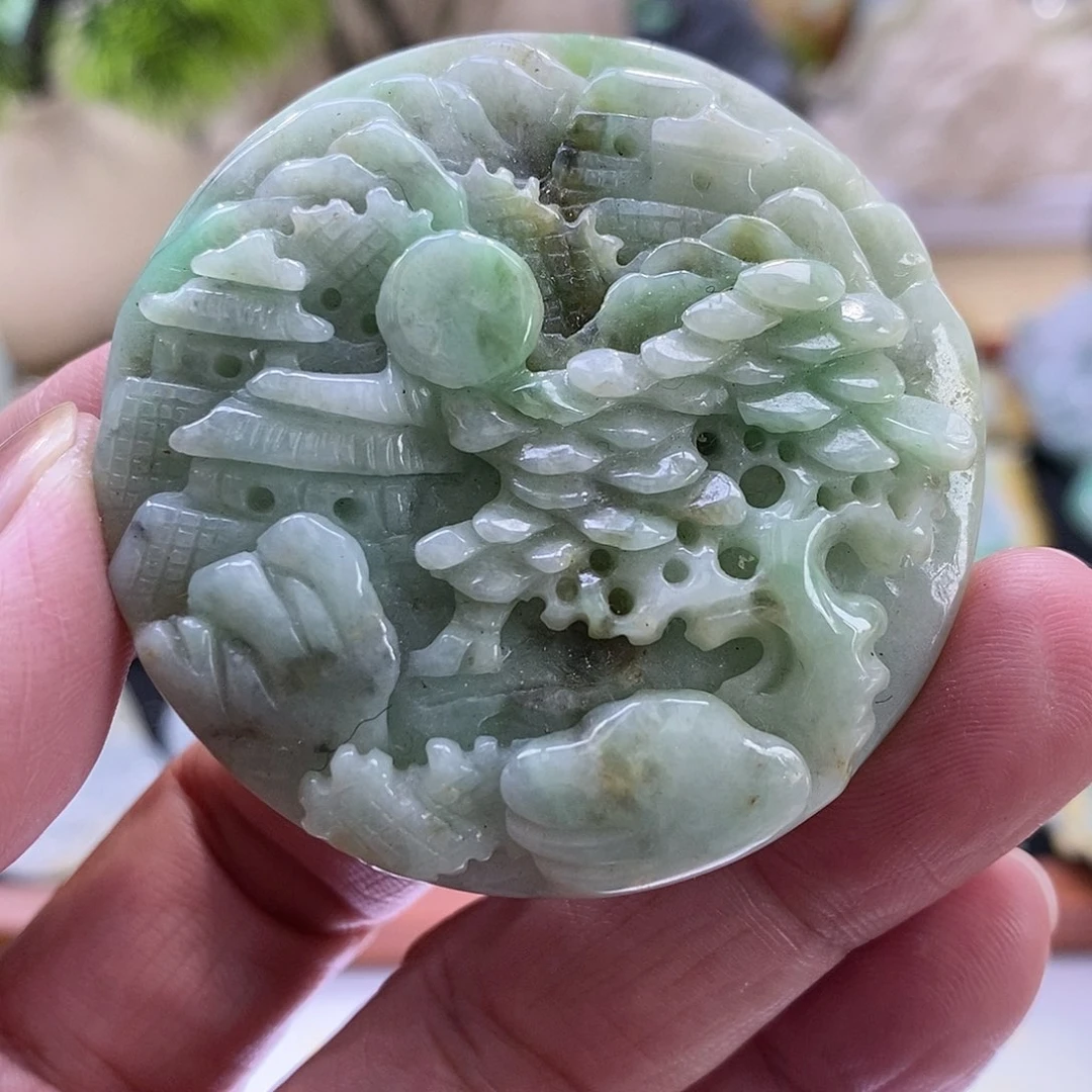 【闪购商品】翡翠颈饰未镶嵌11111111111111