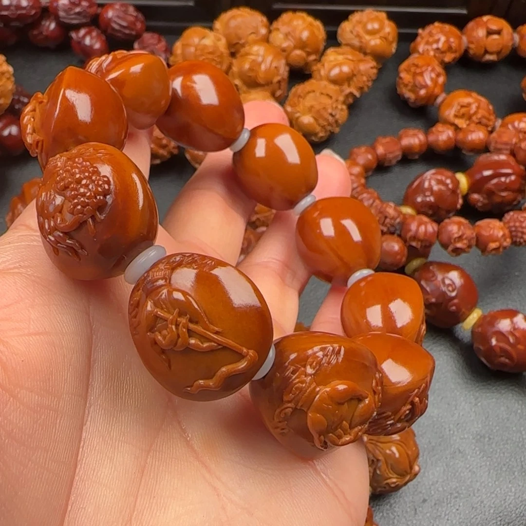 手串/手链橄榄核红****活