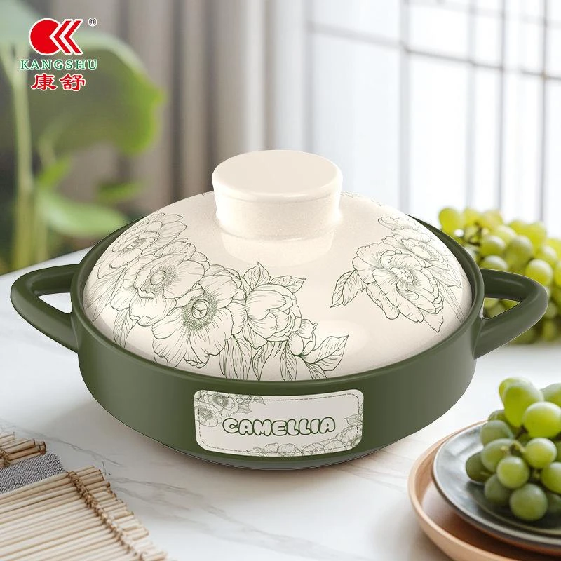 新疆西藏包邮康舒砂锅干烧不裂耐高温陶瓷锅啫啫煲炒菜耐高温不裂