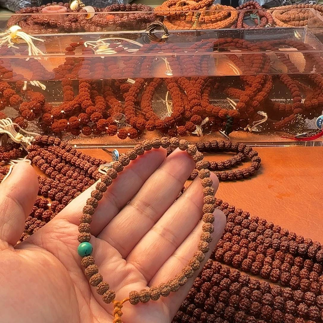 金刚菩提吊坠梅花手持7