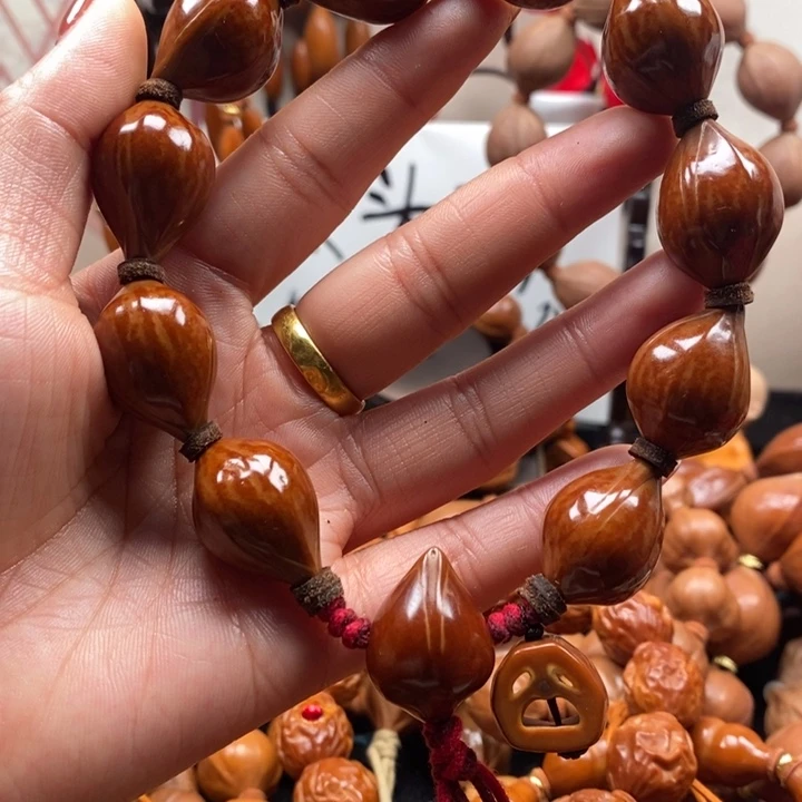 手串/手链橄榄核蜜桃1.8三面八年籽