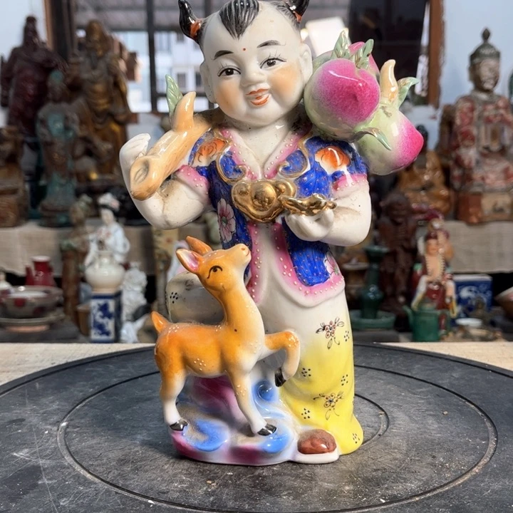 我***六瓷片明玉家的老物件