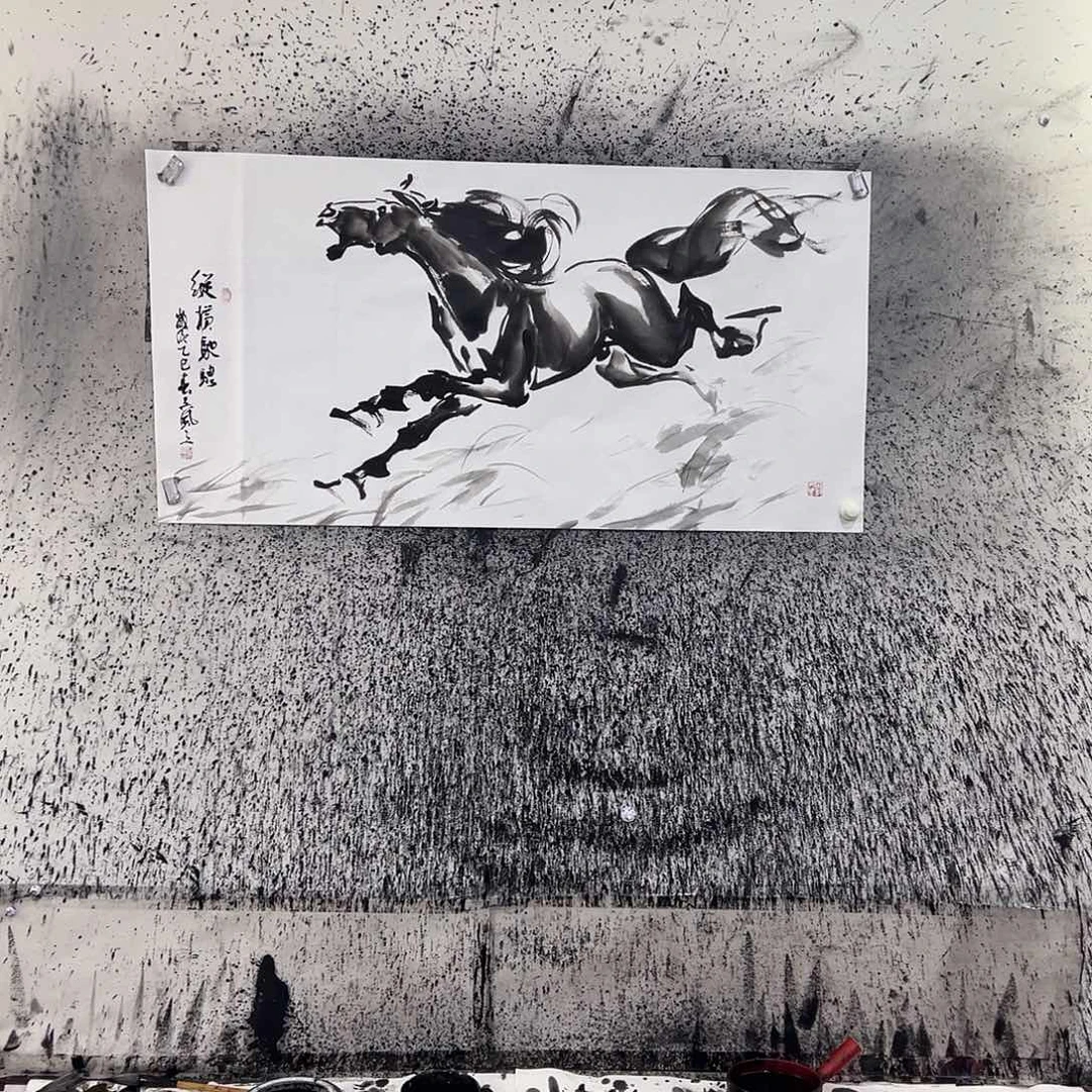 国画我在等你来啊亲