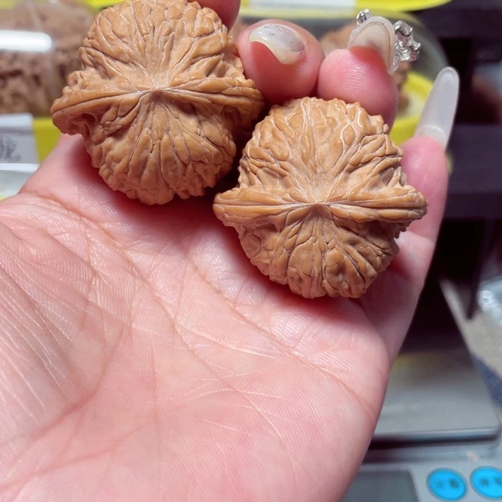 文玩核桃把件磨盘39