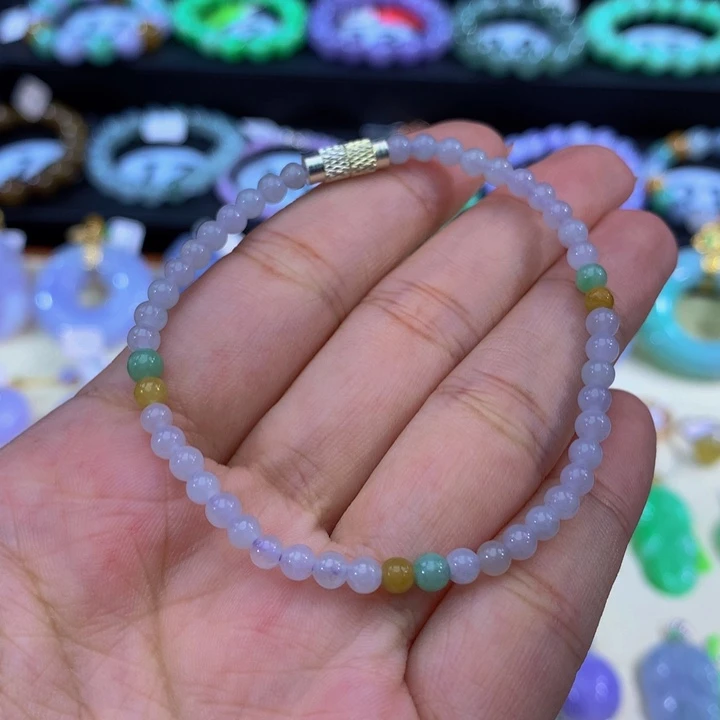 未镶嵌手链翡翠翡翠