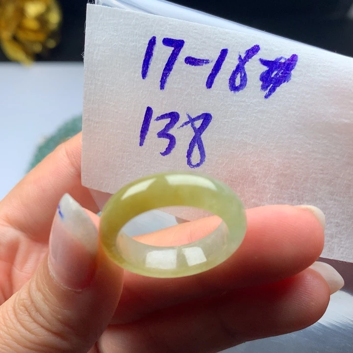 定制翡翠未镶嵌戒圈