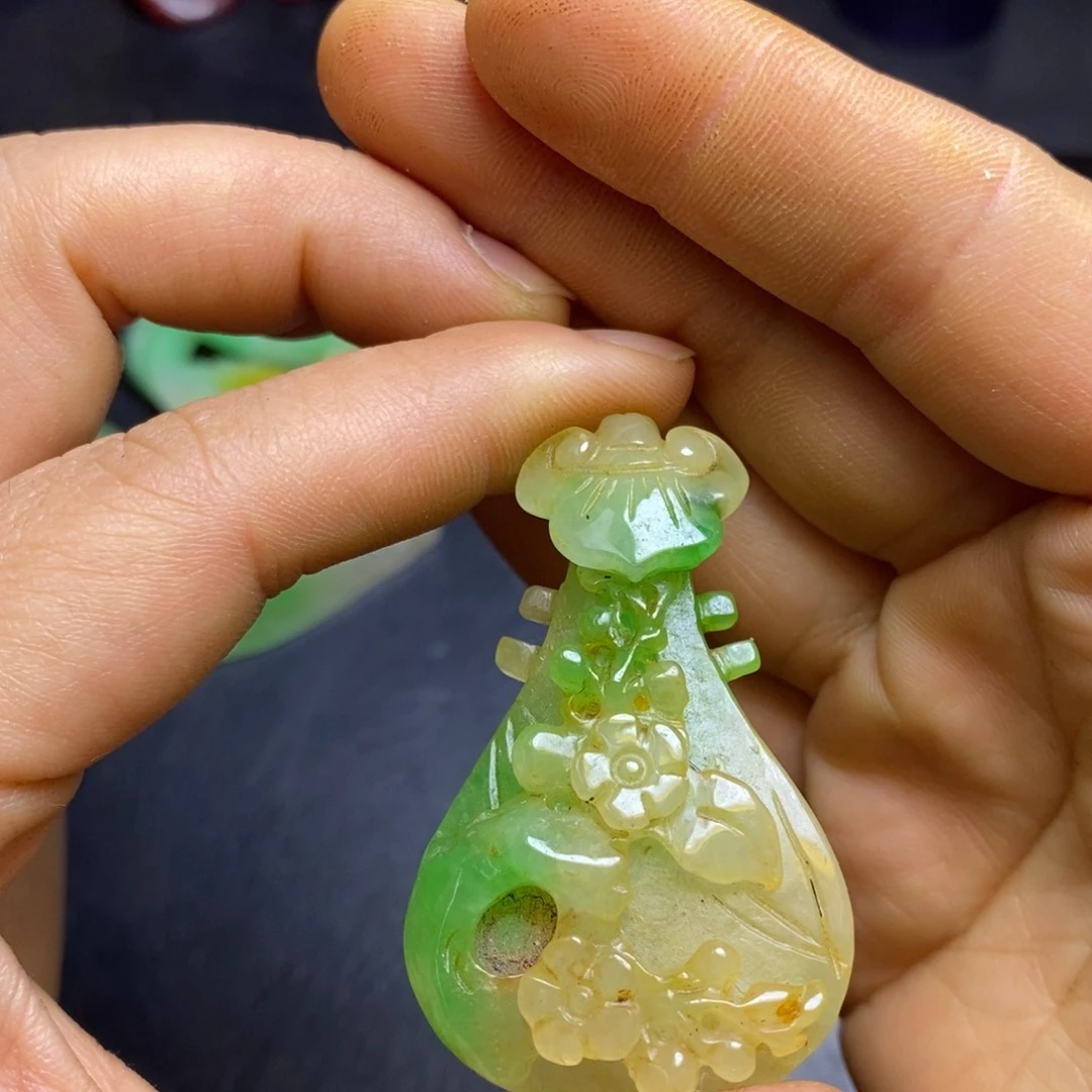 吊坠白玉菩提精品玉