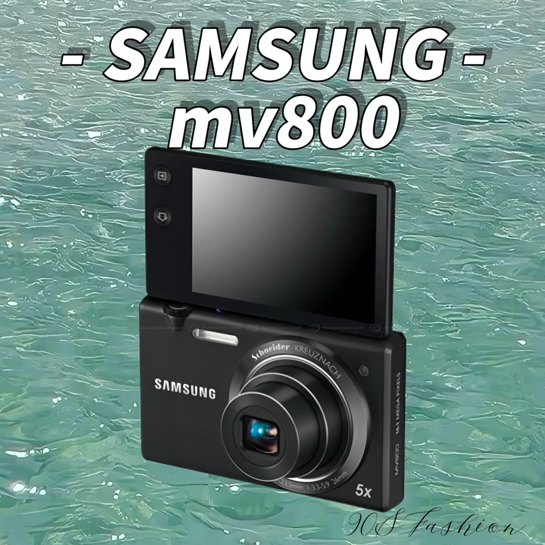 9新 Samsung/三星 mv800翻屏可自拍中文1600w像素5倍相机ccd