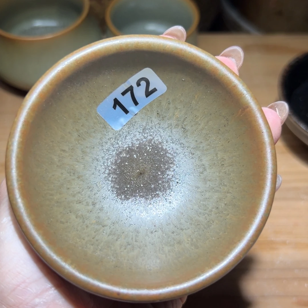 茶盏全手工原矿原釉建盏